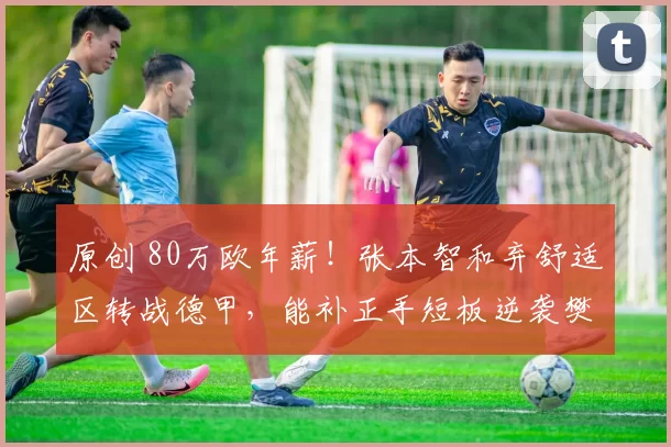 原创 80万欧年薪！张本智和弃舒适区转战德甲，能补正手短板逆袭樊振东